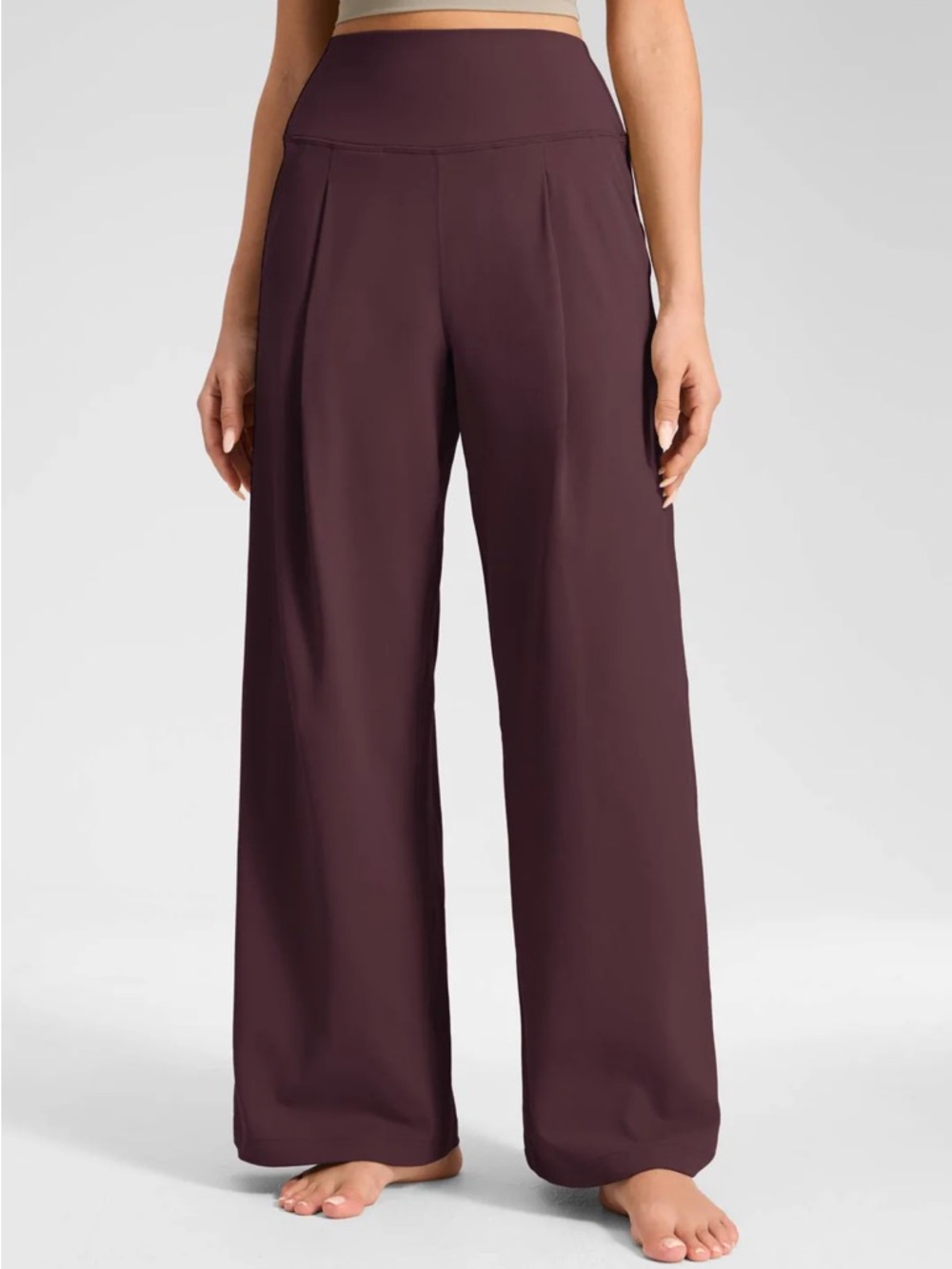 Butterluxe Front Pleated Pocket Palazzo Pant 30"